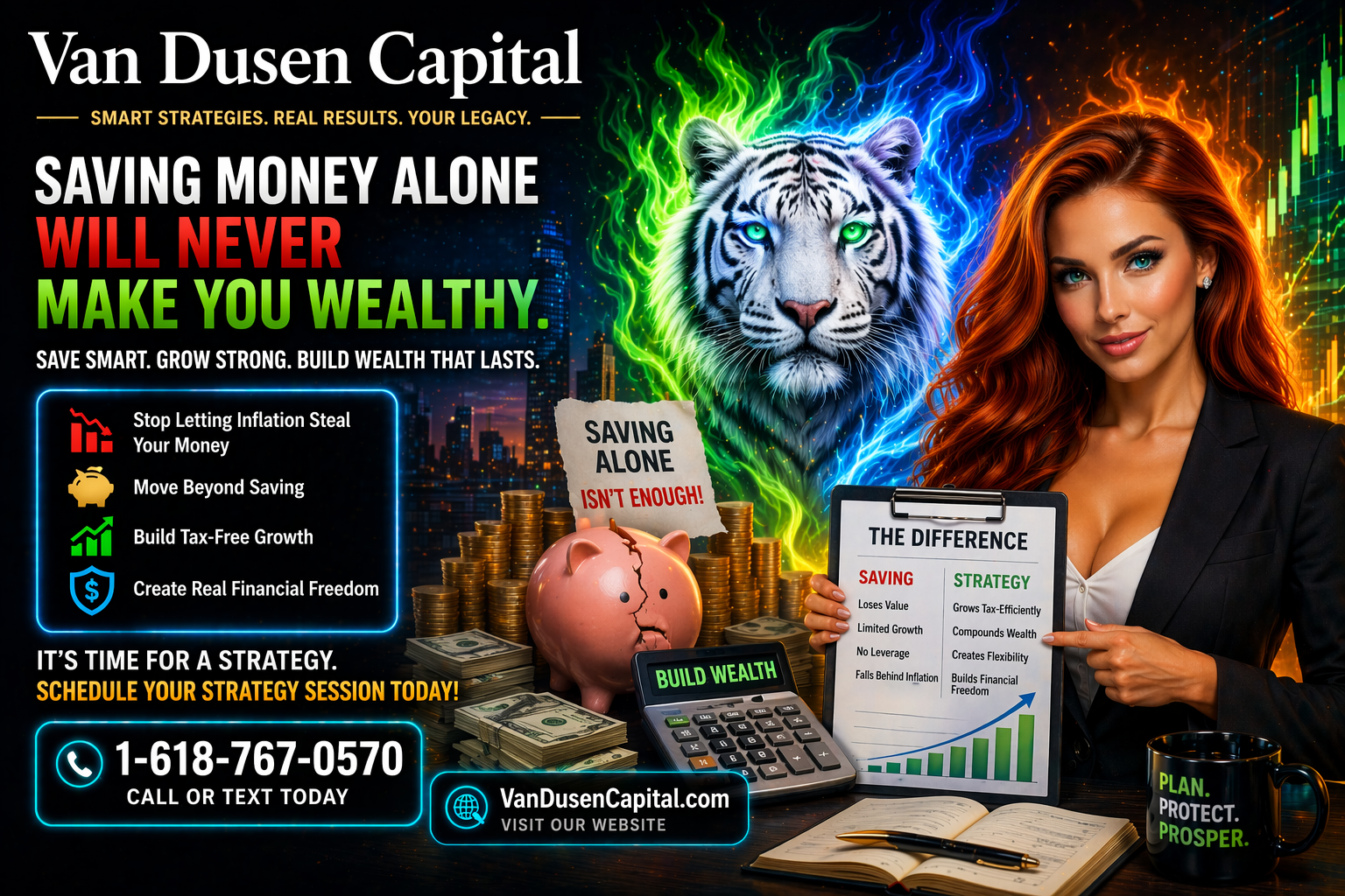 Why Saving Money Alone Will Never Make You Wealthy